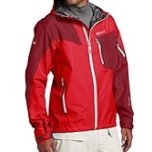 Marmot Men's Red and Maroon Performance Jacket